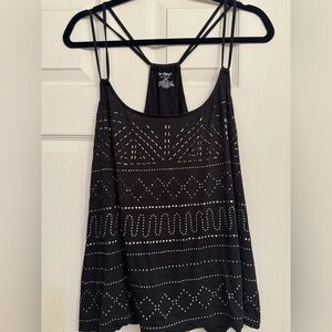 Evening Club Top Black 18